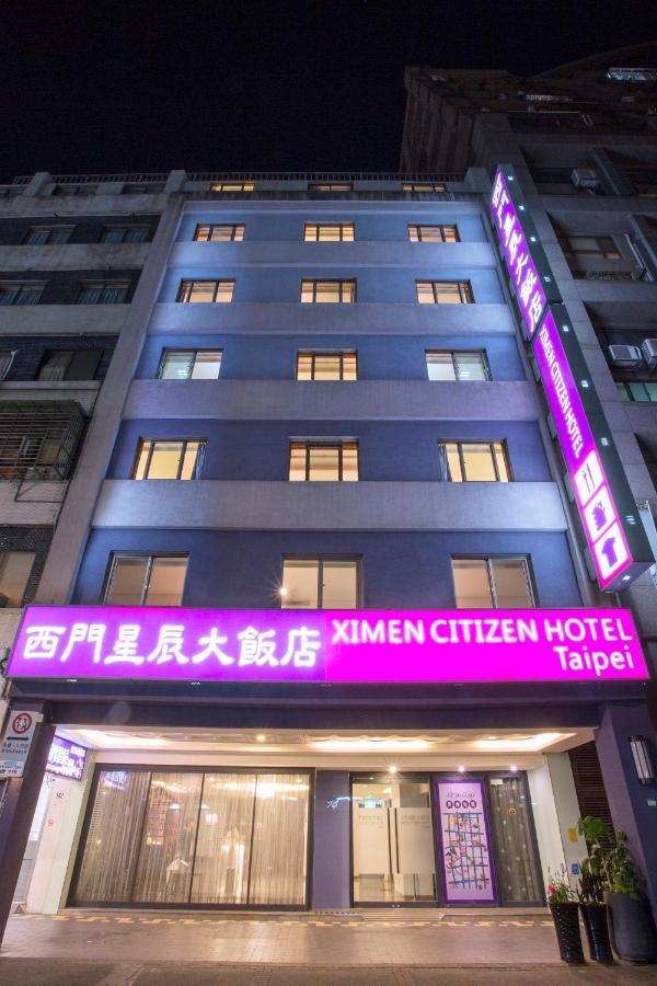 Ximen Citizen Hotel Taipei Exterior foto
